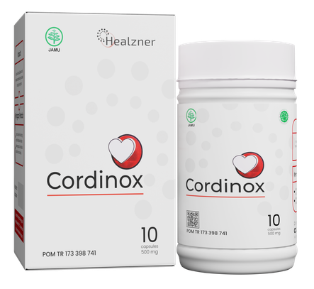 Cordinox — suplemento de bienestar cardiovascular, frasco